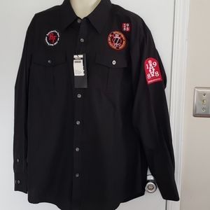 NWT Ablanche Patch Shirt Size XL